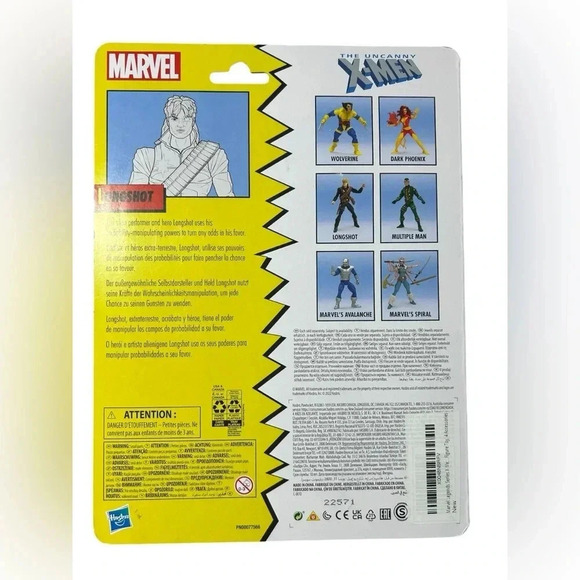 Marvel - The Uncanny X-Men - Longshot Figure -  BNIB ❌ - Picture 5 of 7